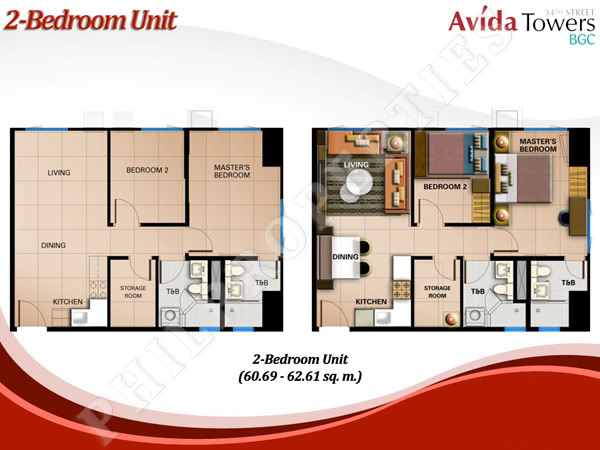 Avida Towers 34th Street Bgc At Bonifacio Global City Condo Home